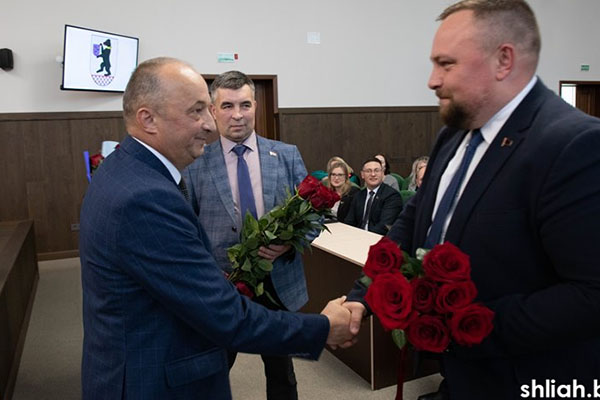 14 октября состоялась прощальная встреча Геннадия Васильевича Хоружика с коллективом райисполкома.