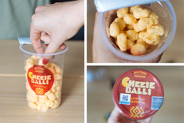 Новый продукт – сырные шарики Cheese balls!